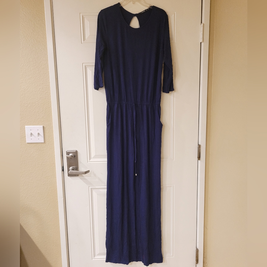 Annabelle Navy Jumpsuit
